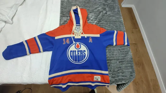 Moletom NHL Edmonton Oilers #14 Eberle Old Time Hockey - XL (GG)