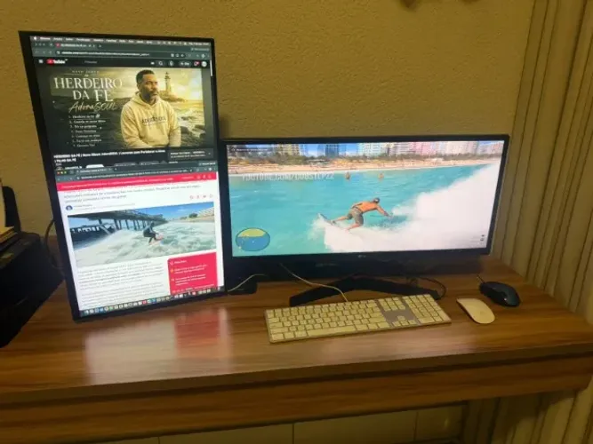 MONITORES LG ULTRAWIDE E MANCER GAMER - A PARTIR DE R$ 299!