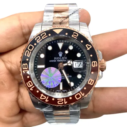 Rolex GMT-Master II Root Beer Misto Automático Premium C Garantia