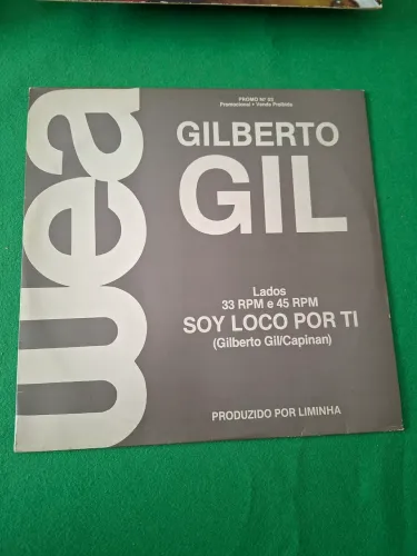 Vinil Gilberto Gil Soy Loco por Ti lp