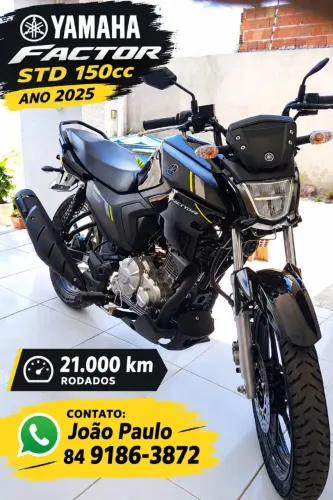 Vendo Yamarra factor 150 , quitada e em dias e sem multas no ponto de tranferir