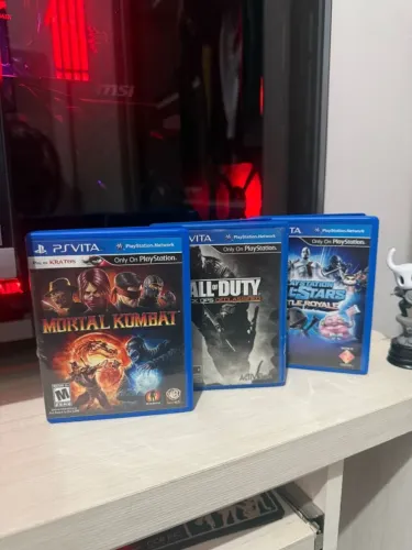 Lote 3 Jogos Ps Vita Seminovos