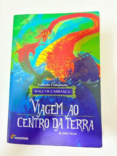 Livro viagem ao centro da terra 