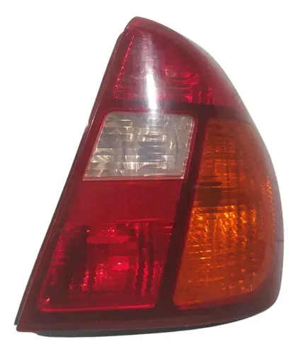 Lanterna Traseira Direita Clio Sedan 2000 A 2003 Direito/passageiro Vermelho