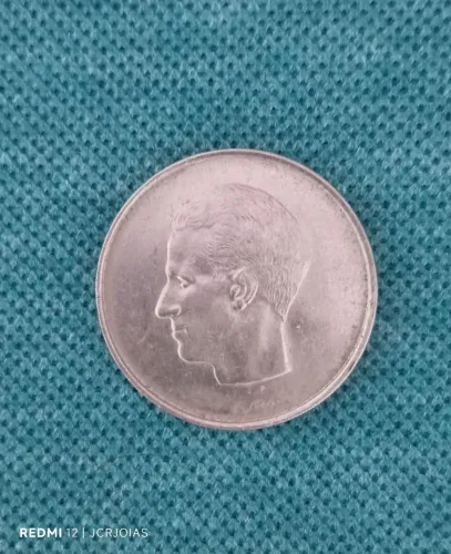 Moeda Bélgica 10 francos 1969