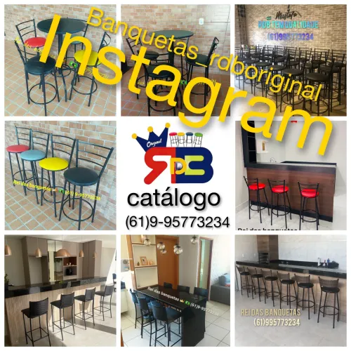 Banqueta Banquetas promoção vem