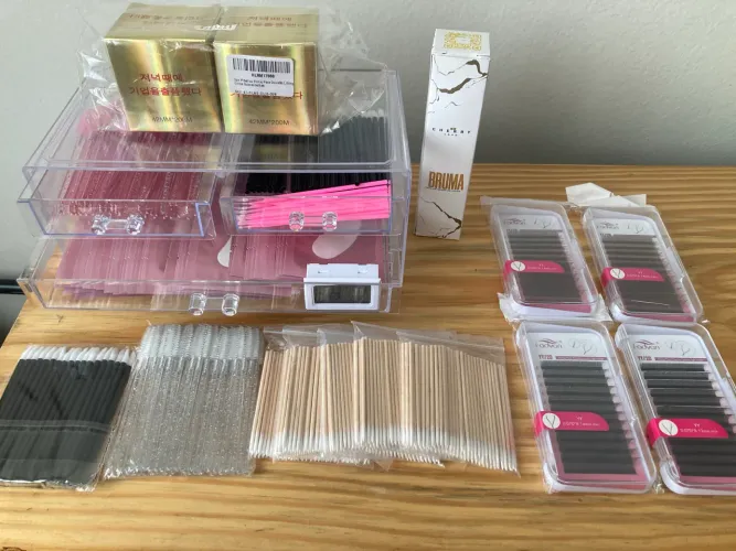 Kit completo Lash designer (cilios e sobrancelhas)