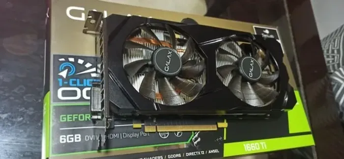 Placa de video geforce galax gtx 1660 ti 6gb 192bit