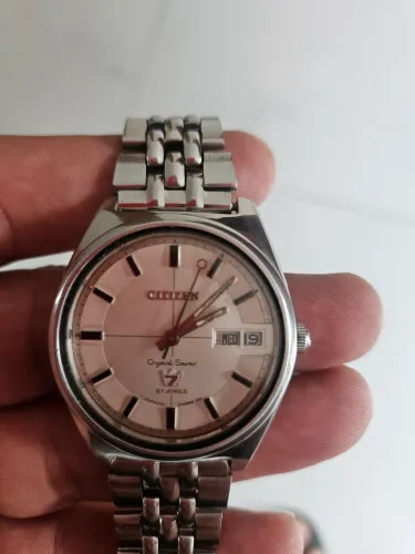 Relogio citizen Automático cristal Serven