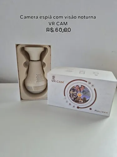 Câmera espiã com visão noturna