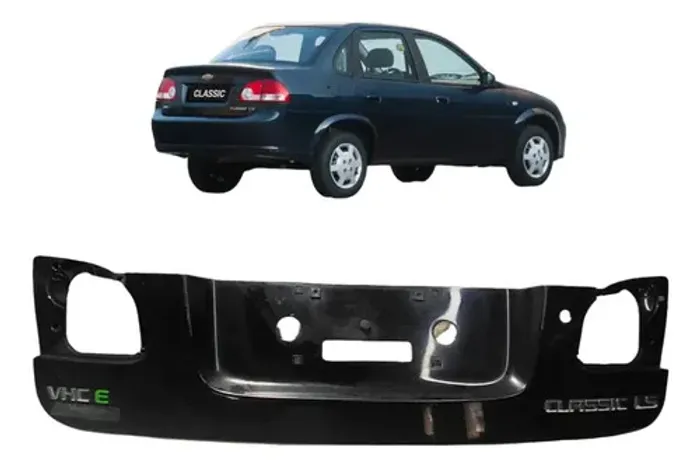 Moldura Tampa Traseira Chevrolet Corsa Classic 2014 Uzad0 Original