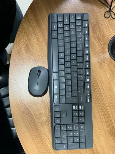 Teclado e Mouse Wireless Logitech