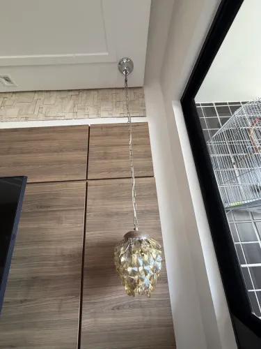 Lustre pendente cristal 