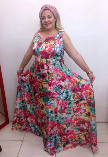 Vestido longo Charlott NOVO G1