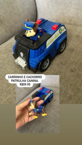 Carrinho Patrulha Canina