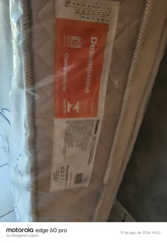 Colchao mola king Umaflex com pillow top
