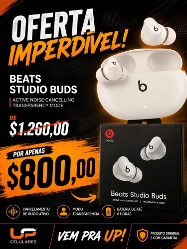 Fone Bluetooth Beats Studio Buds