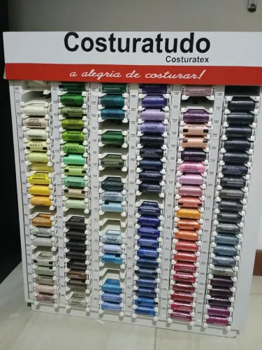 Mostruário de linhas 