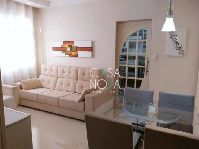 Apartamento com 1 dormitório para alugar, 54 m² por R$ 3.700,00/mês - Campo Grande - Santo