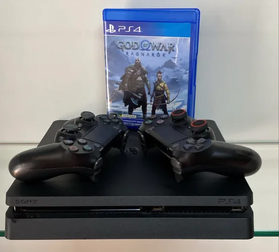 PS4 Slim Ssd 1TB Semi Novo