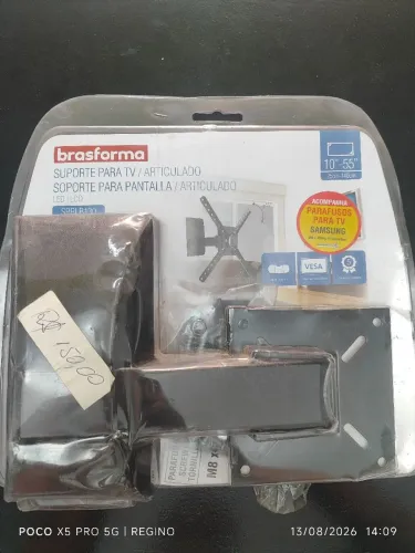 Suporte para tv articulado de 10 a 55 polegadas