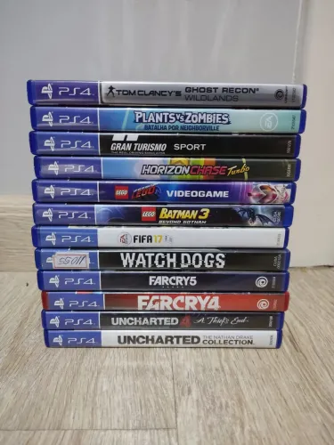 Combo de jogos de ps4