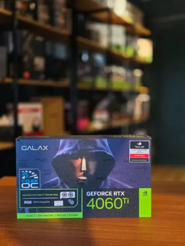 Placa de Vídeo Galax GeForce RTX 4060 Ti Dual 8GB - Seminova