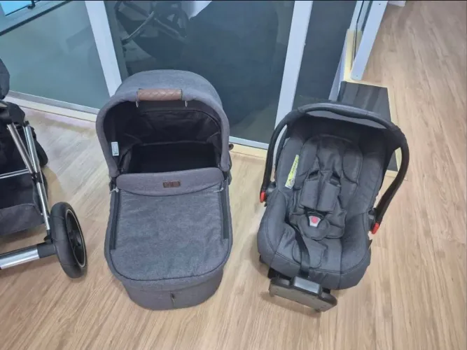 Carrinho abc design diamond 4 impecável