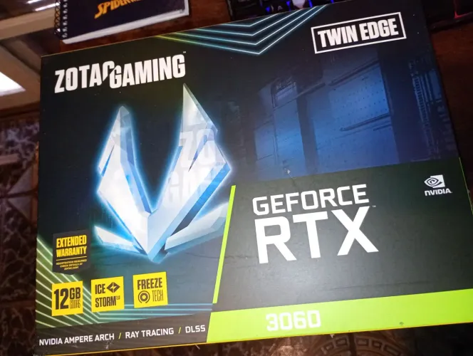Placa de vídeo RTX3060 12GB