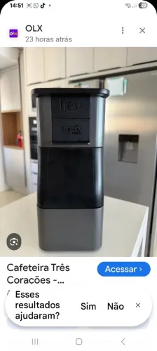 Cafeteira Três Corações + 12 cápsulas brinde