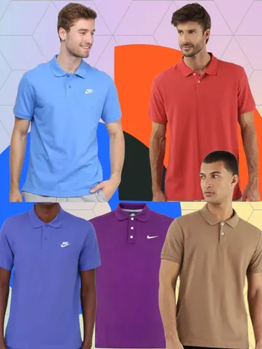 Camisa malha piquet M, G