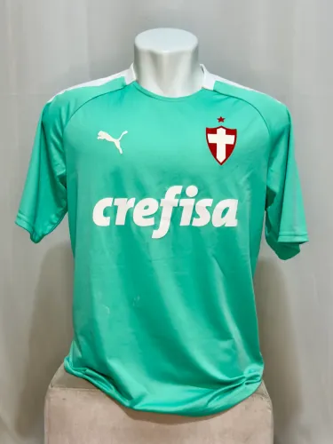 CAMISA PALMEIRAS SAVOIA- PUMA - VERDE ÁGUA - G