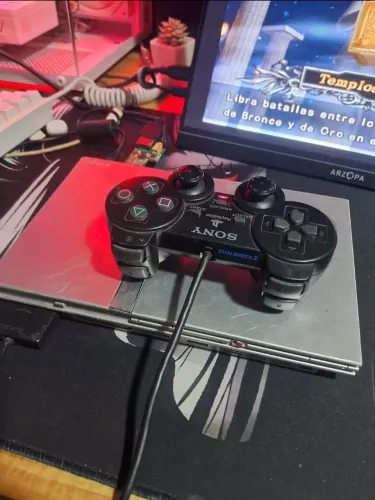 Playstation 2 Cinza