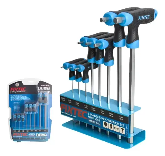 Jogo Allen Extra Longa Cabo T 08un Do 2mm Ao 10mm C/ Suporte