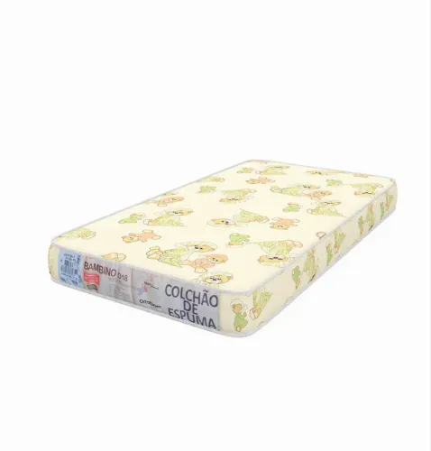 Colchão Infantil Ortobom Bambino Baby Espuma D18 10x60x130 Cm