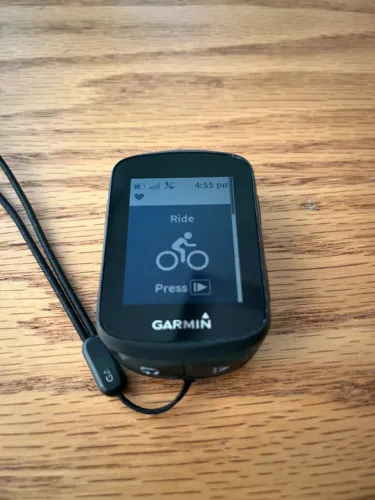 Ciclocomputador GPS Garmin Edge 130 - Impecável c/ Capinha e Acessórios