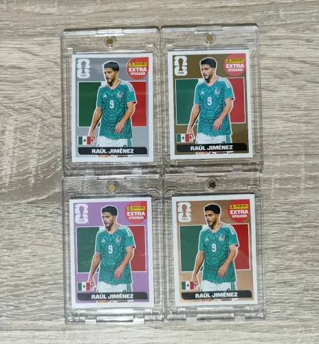 Figurinhas Legend Raúl Jiménez - kit completo