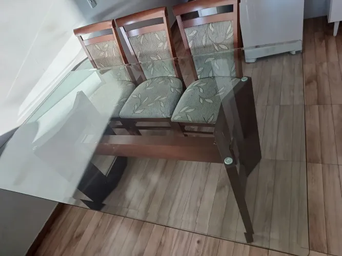 Mesa de vidro 