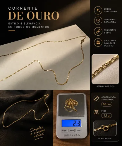 Corrente de ouro 