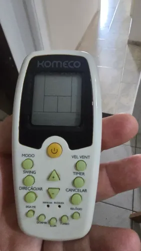 Controle komeco Ar original