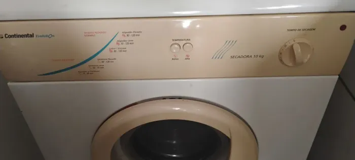 Secadora continental evolution,10kg ( vendo ou troco por máquina de lavar )