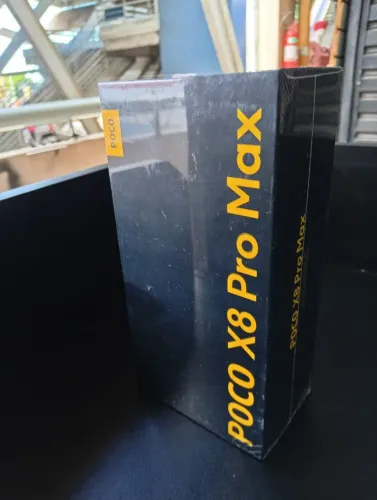Poco X8 pro Max laranja 12/512gb