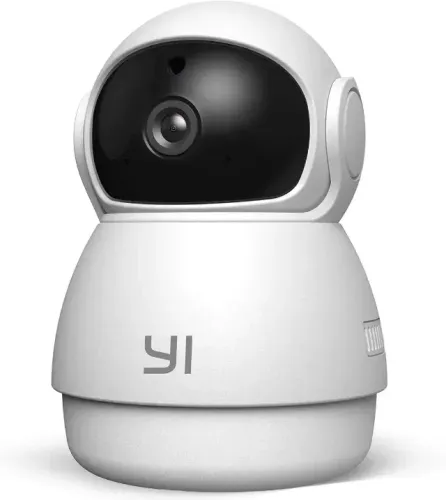 Câmera De Segurança Ip Dome Guard 1080p Yi Branca Cor Branco