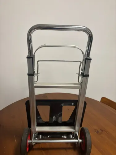 Carrinho De Carga Dobrável Reforçado 150kg Portátil Bagagem