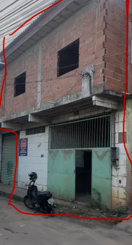 Casa em fase de obra