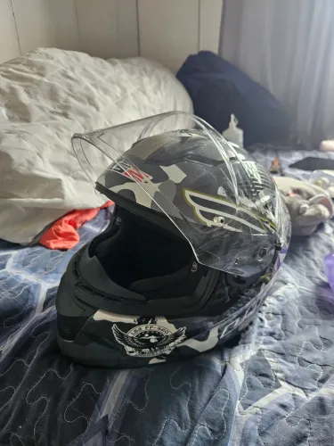 Capacete LS2 FF-320 VETERAN2 - Tamanho 62