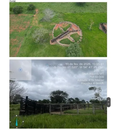 Vendo!!! fazenda de 443 hectares na região da cidade de Dom Aquino no estado do