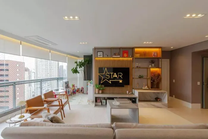 Apartamento de 168 m² com 3 Suítes, Varanda Gourmet e Vista Privilegiada na Vila Nova Conc