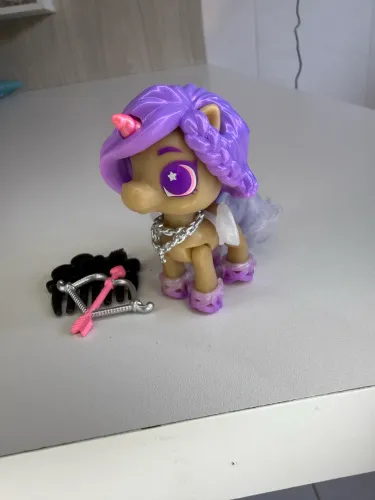 5 Surprise Unicorn Squad Série 7 Pônei Original + Acessórios ZURU