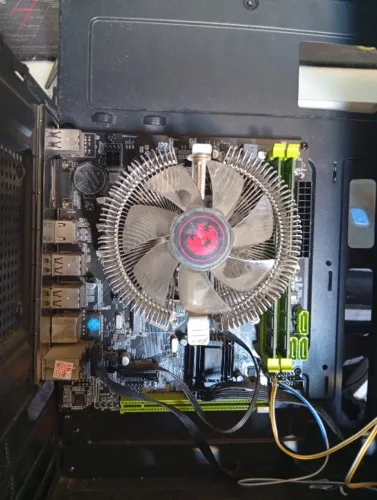 kit placa mãe processador e 16gb de momoria ram